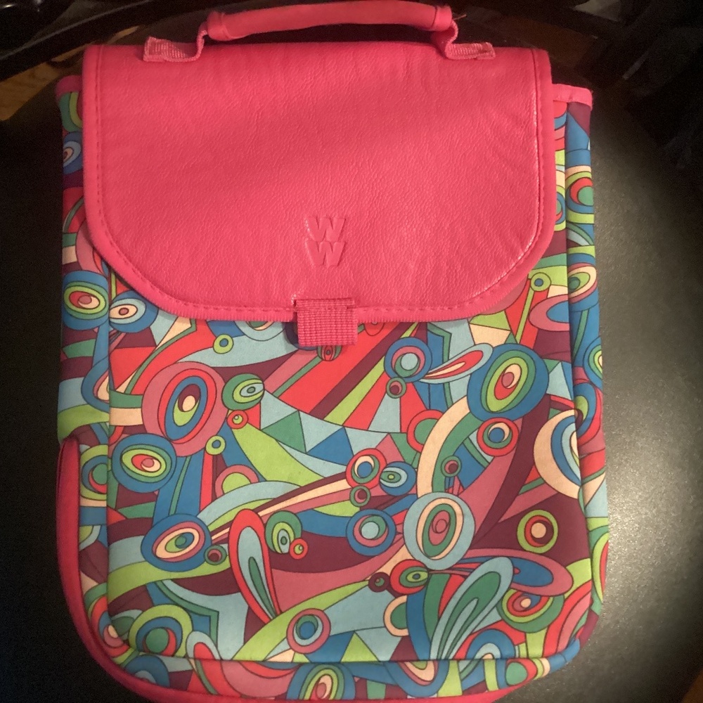 WW Pink Lunch Sack Velcro Closure